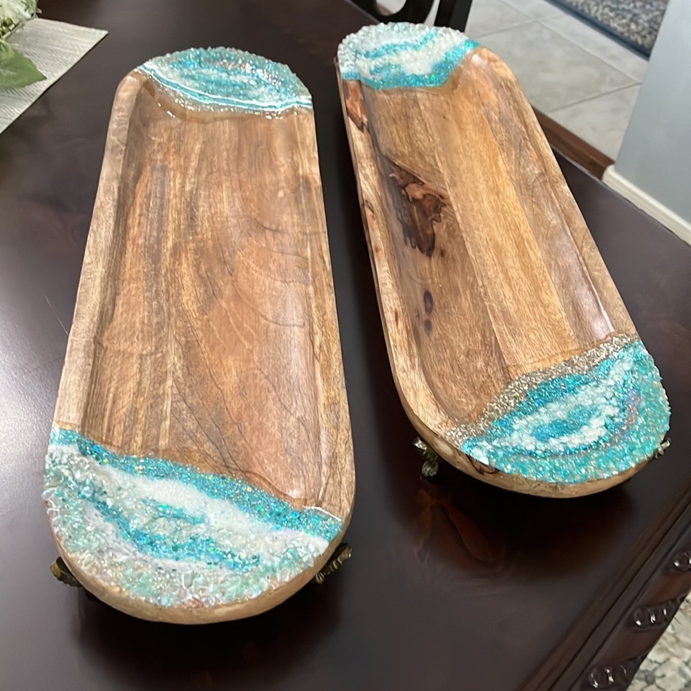 Wooden tray